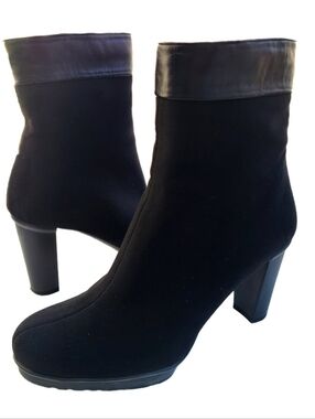 STUART WEITZMAN Waterproof Techno GoreTex Lug Sole Platform Heel Cozy/Chic 6